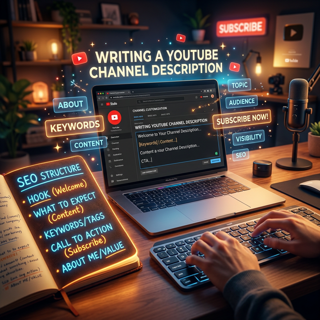YouTube Channel Description Kaise Likhein